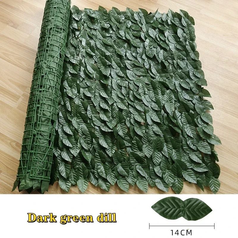 Botanical Perimeter Sculpture – High-Definition Evergreen Architectural Panel