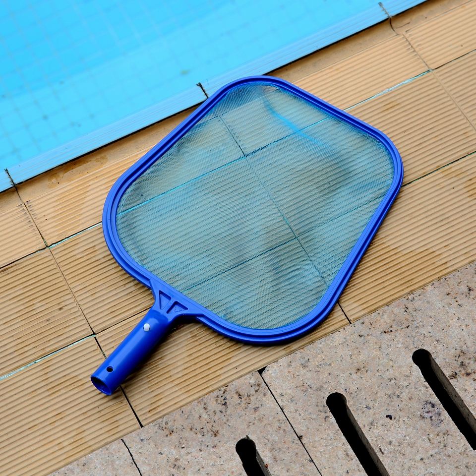 Leaf Rake Mesh Frame Net Skimmer Cleaner Swimming Pool Spa Tool for Fast and Easy Debris Removal