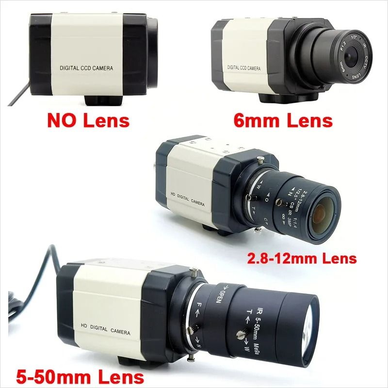 High Speed 4MP USB Webcam with Varifocal Zoom Lens Options