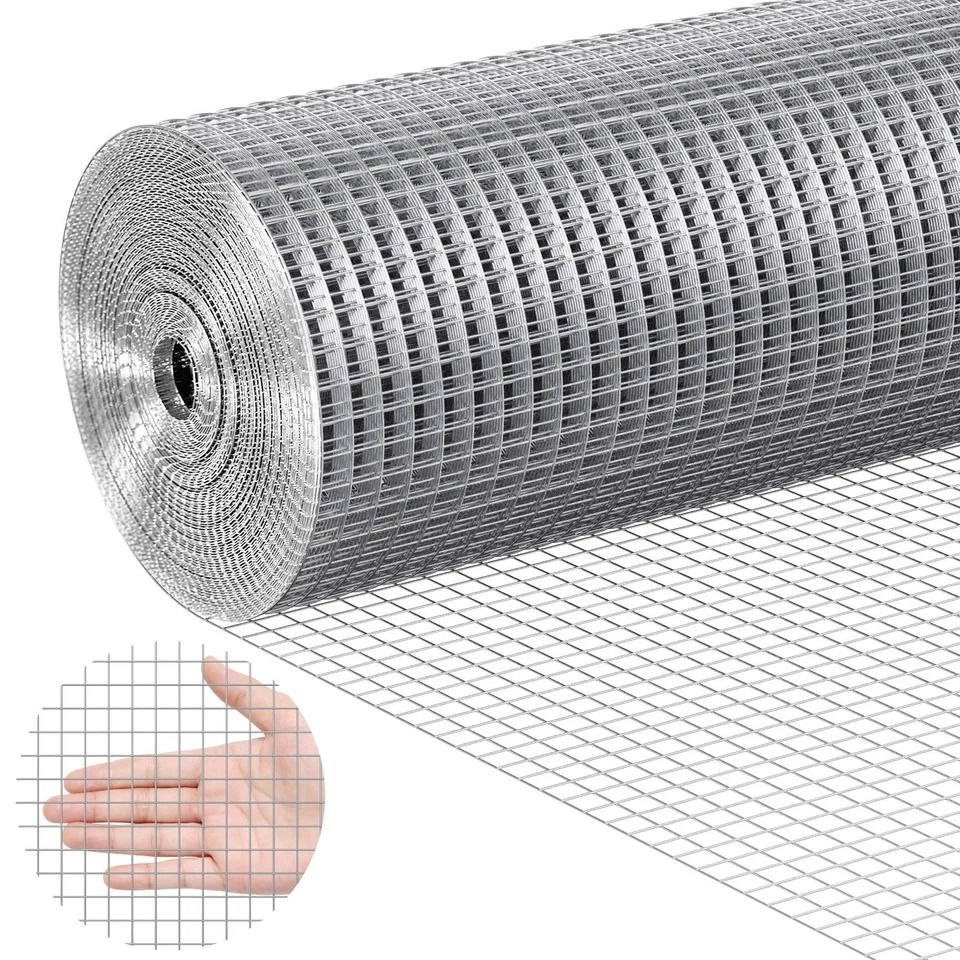 Heavy Duty Hardware Cloth Wire Mesh Roll Chicken Wire Fencing for Garden Poultry Protection