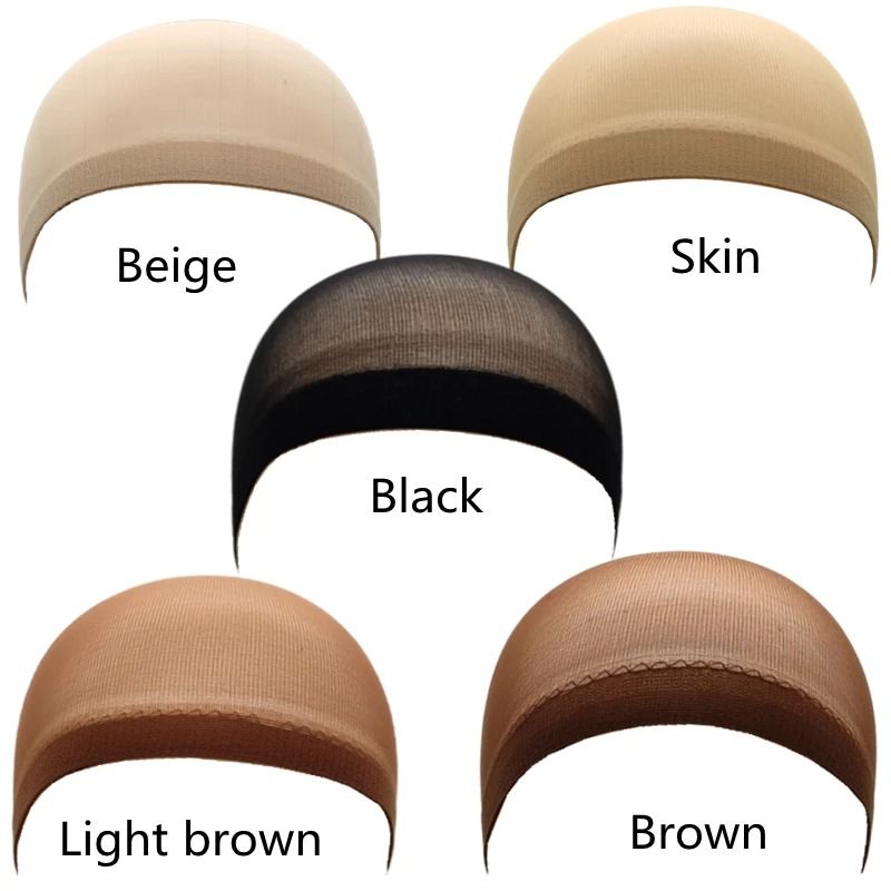 Ventilated Nylon Mesh Wig Cap Set