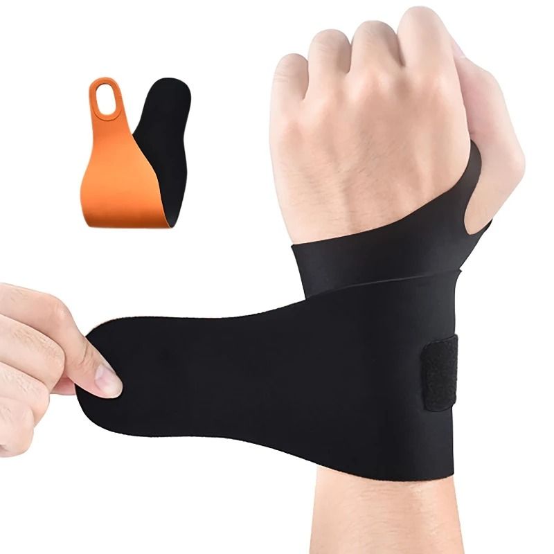 Adjustable Thin Compression Wrist Wraps Support Exercise Strap Band Wristbands for Work Fitness Weightlifting