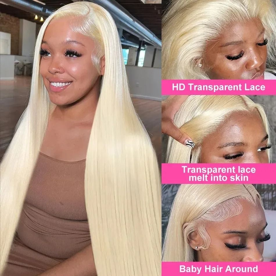 Elite 250 Density Blonde 613 Human Hair Lace Frontal Series