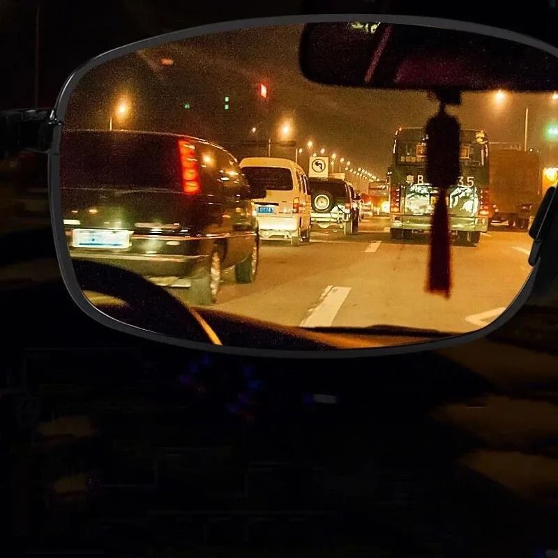 Night Vision Sunglasses Car Driving Glasses Unisex UV Protection Eyewear