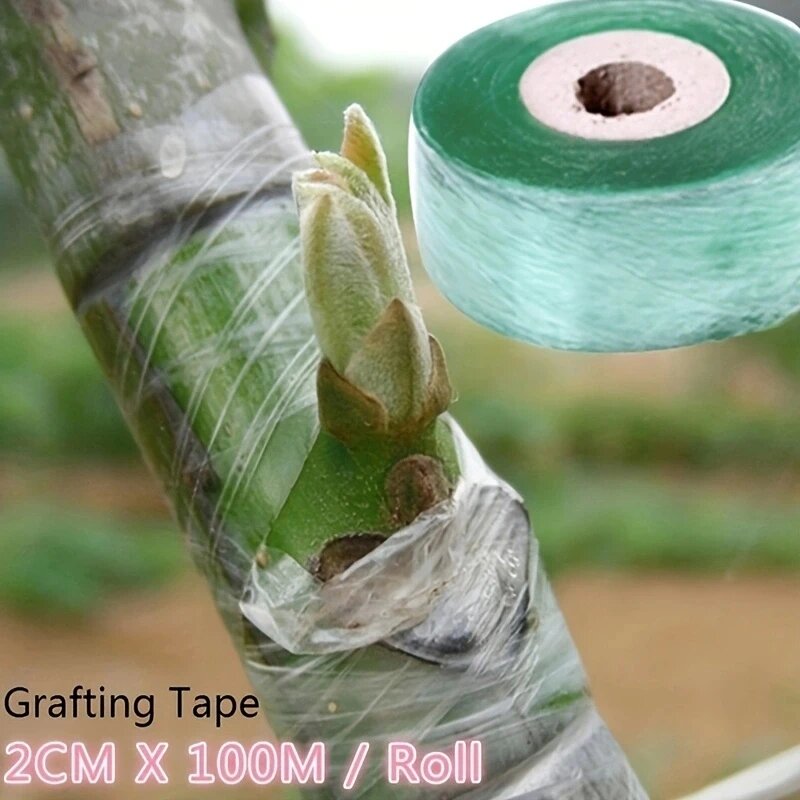 Self-Adhesive Grafting Tape for Plants Stretchable PE Film for Gardening, Trees & Seedlings