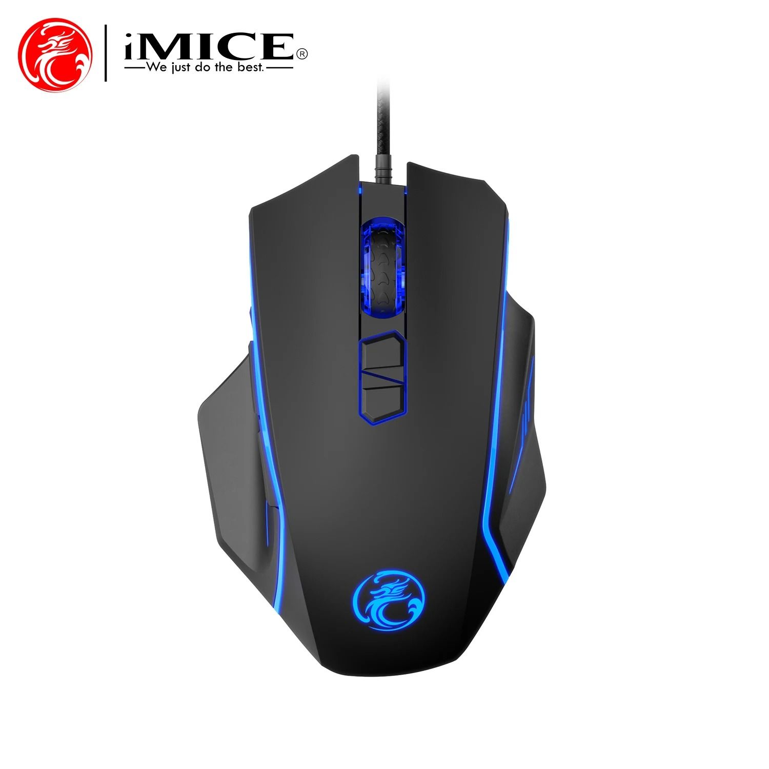 8-Button High-Precision Wired Gaming Mouse