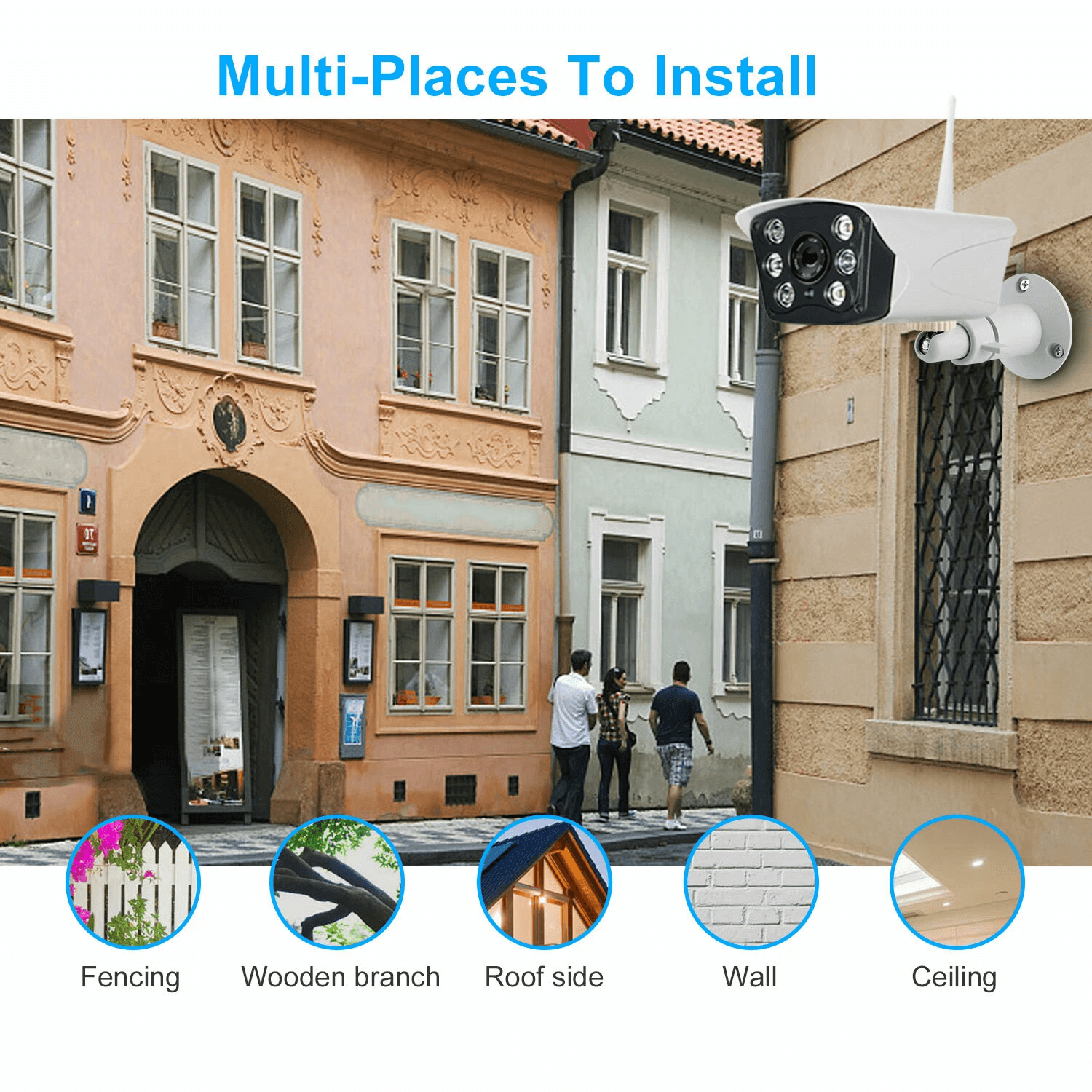 Adjustable Bracket For Arlo Pro, White Wall Mount Stand, Ideal For Security Camera Setup