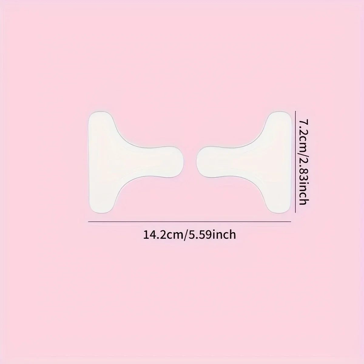 SiliconeGlow T-Shape Silicone Eye Patch Skincare Tool