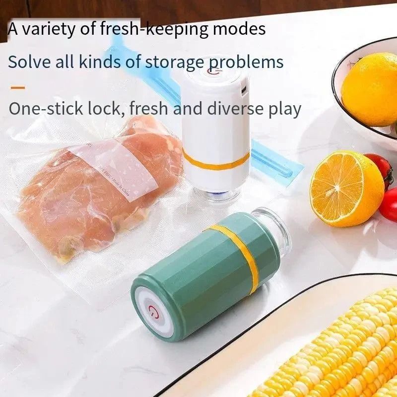 Multipurpose Handheld Mini Electric Vacuum Pump and High-Performance Storage Extraction System