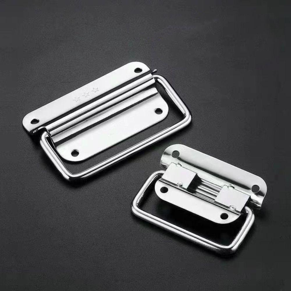 Stainless Steel Folding Cabinet Handle for Drawers Wooden Boxes and Furniture