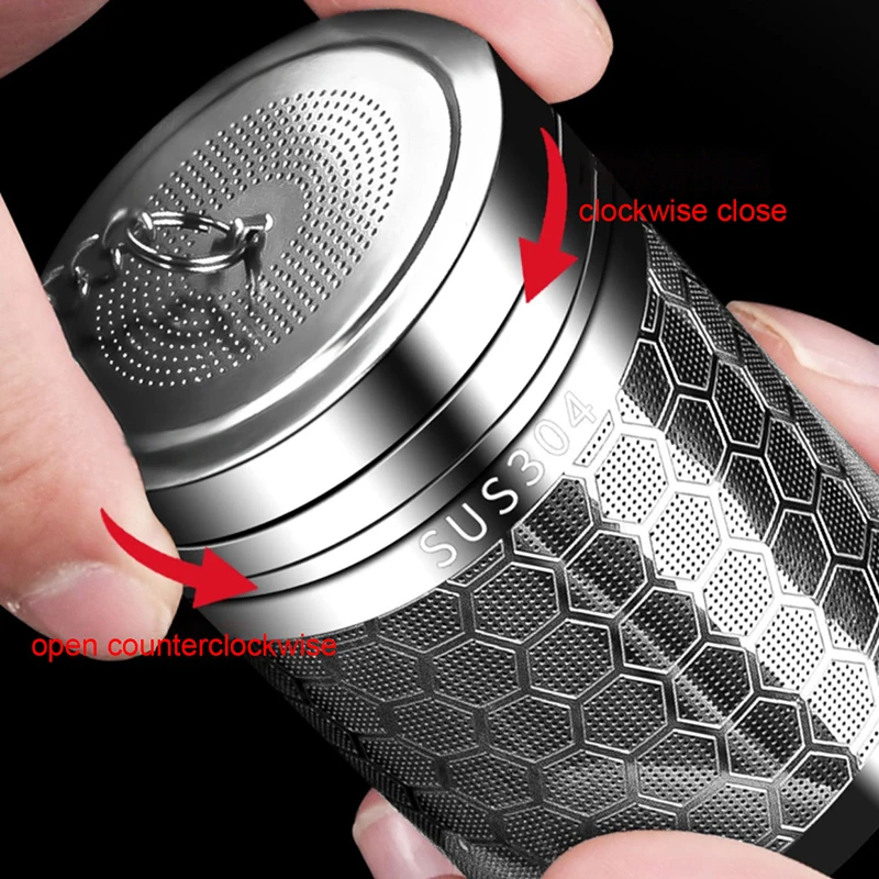 Stainless Steel Loose Tea Infuser Ball with Fine Mesh Strainer and Chain Hook