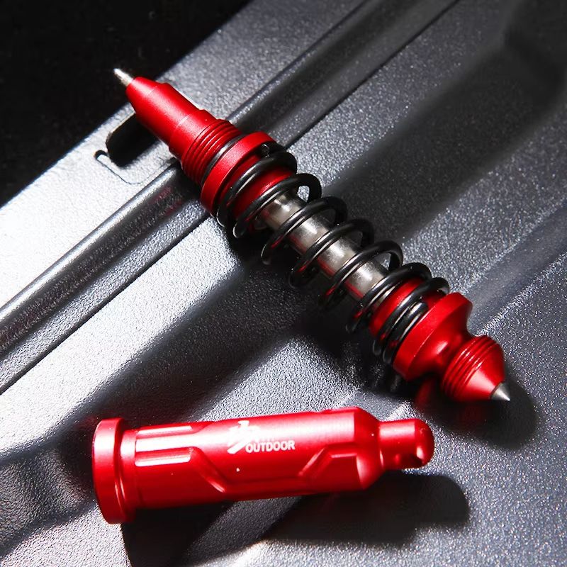 Portable Tungsten Steel Emergency Window Breaker Pen Compact EDC Writing Tool