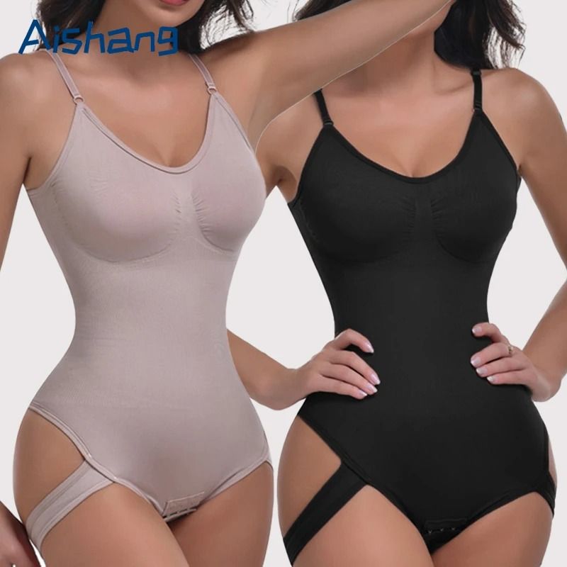 Seamless Full Body Shaper Waist Trainer Bodysuit Shapewear