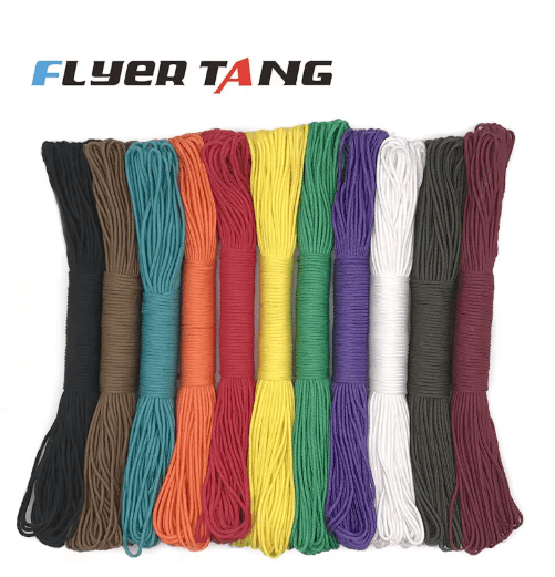 100m Heavy Duty Paracord 2mm Survival Parachute Cord for Camping Climbing and DIY