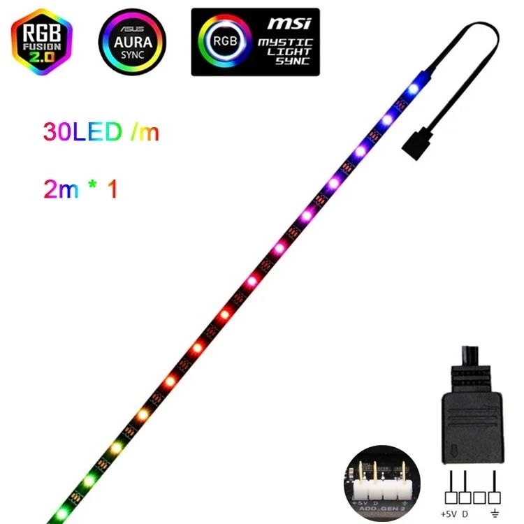 Addressable Rainbow WS2812B LED Strip Light 5V