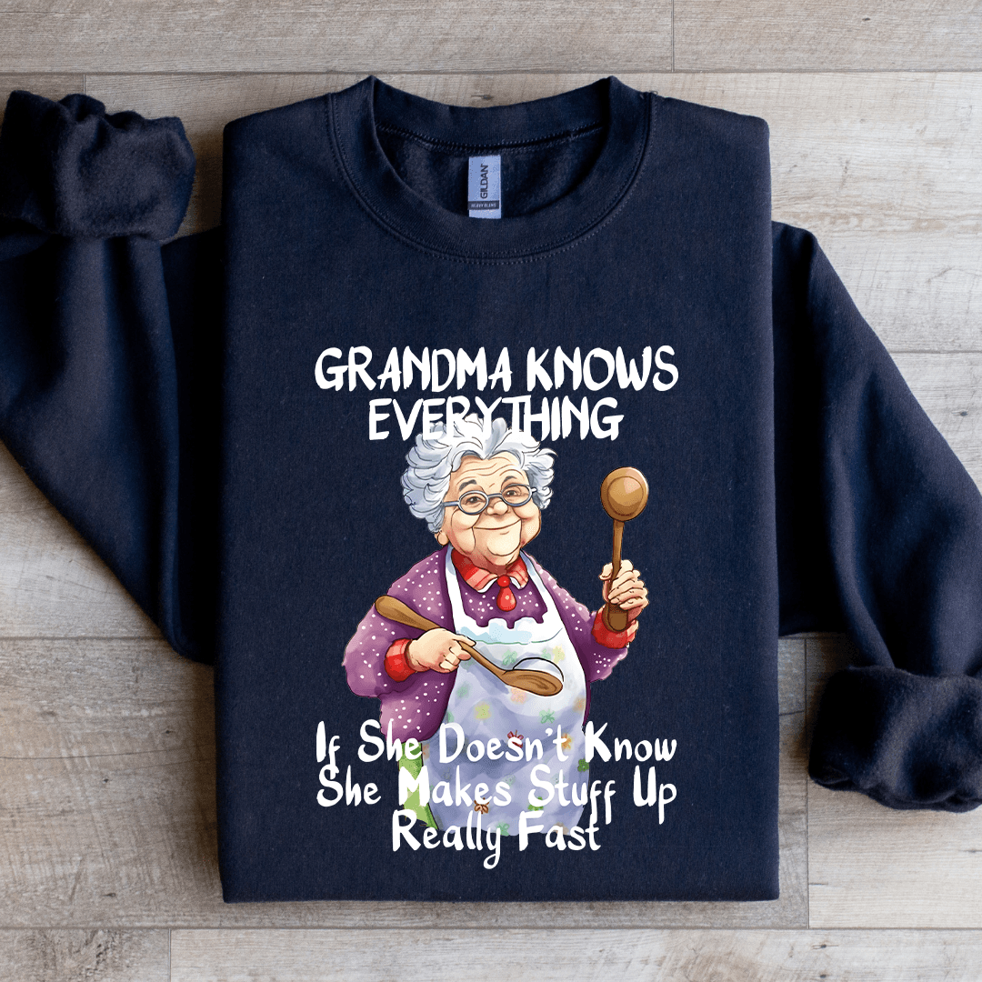 Grandma Knows Everything Sweatshirt