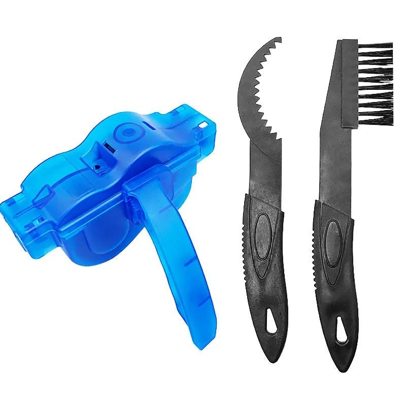 Cleaning Chain Brush Two piece Set Mountain Bike Chain Gear Cleaning Tool Riding Equipment Bike Chain Cleaning Tool