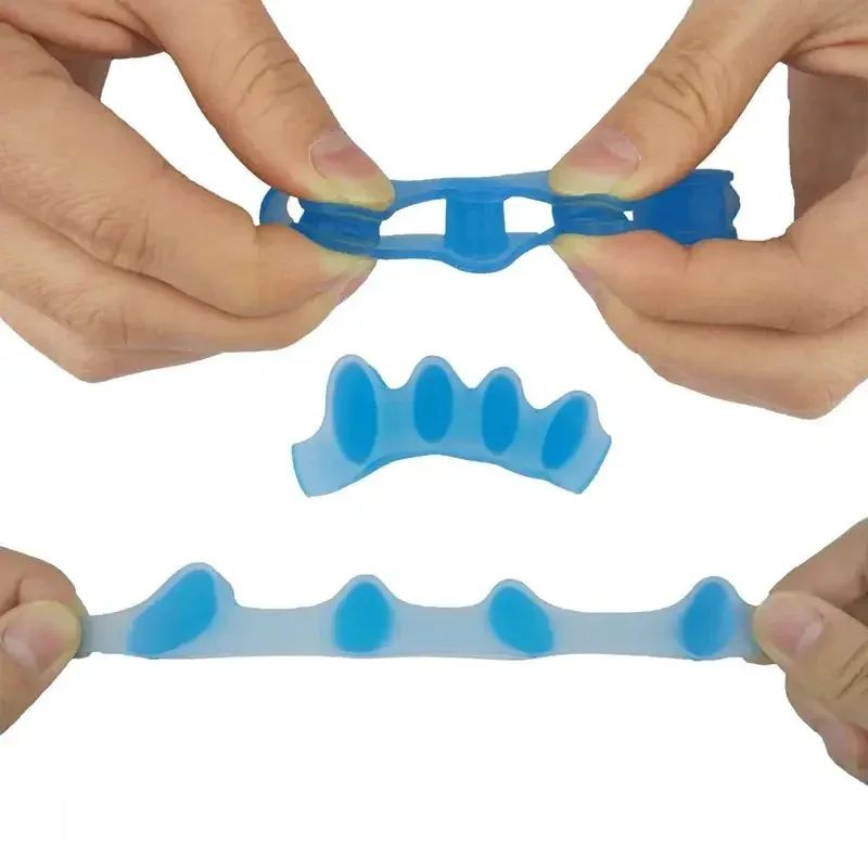 1-Pair Gel Toe Separator & Bunion Corrector – Soft Silicone Toe Spacers & Hammer Toe Straightener