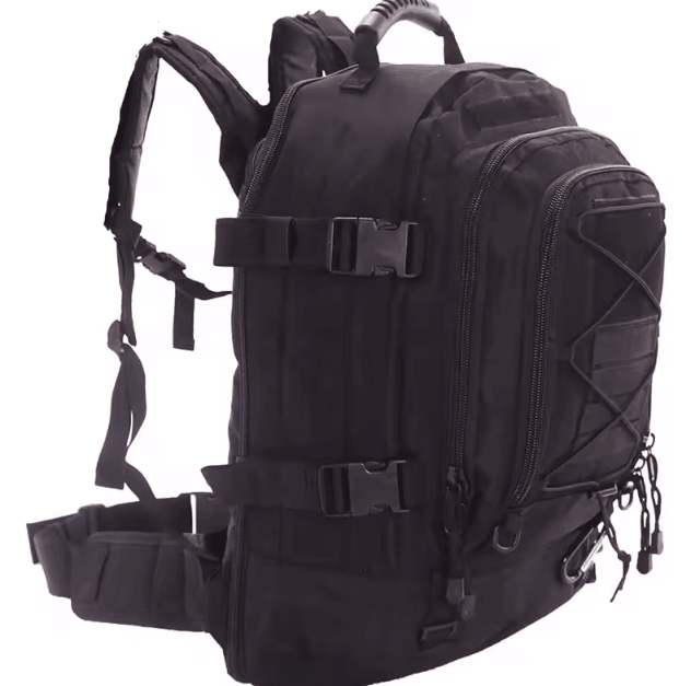 BattlePro 60 L Military Tactical Backpack – MOLLE Assault Rucksack for Outdoor Travel, Hiking & Camping