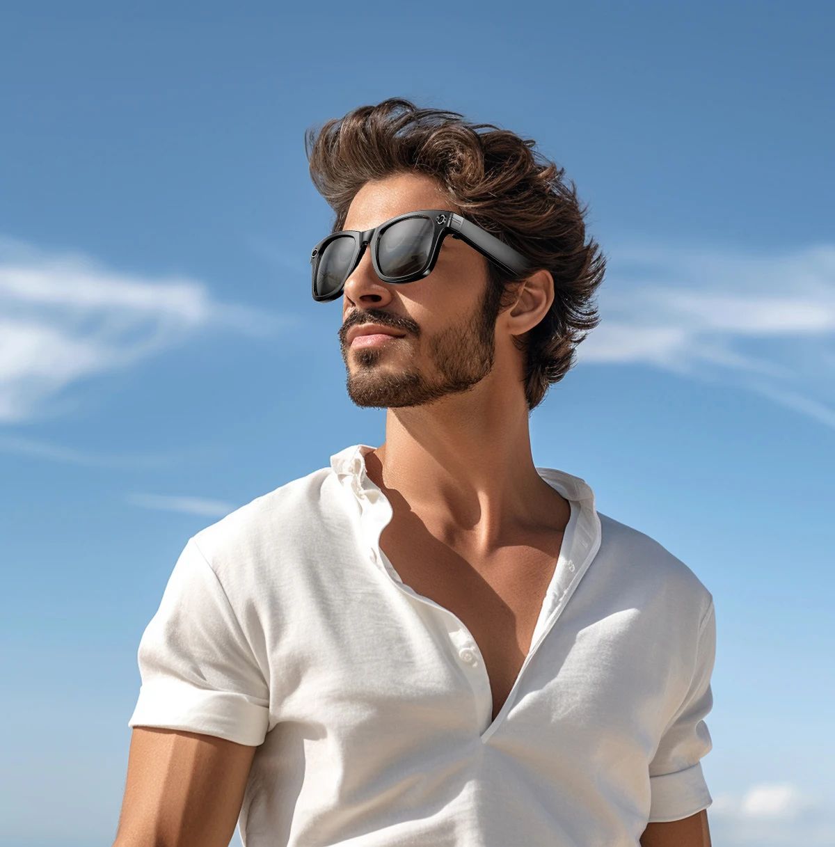 AI Smart Camera Translation Sunglasses