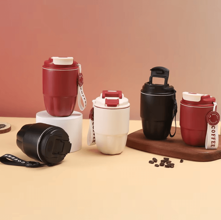 Mini Stainless Steel Pumpkin Coffee Mug – Portable Vacuum Insulated Thermos Cup