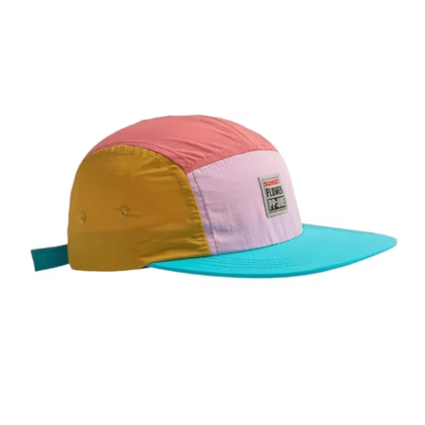 Retro Japanese Style Hip-hop Hats 5 Panel Thin Flat Brimmed Baseball Cap Quick-drying Breathable Sunscreen Hat Unisex