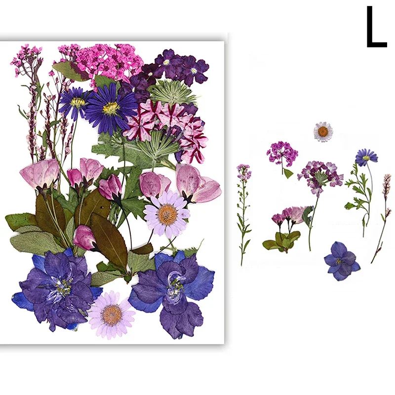 Natural Dried Flower Resin Fillers