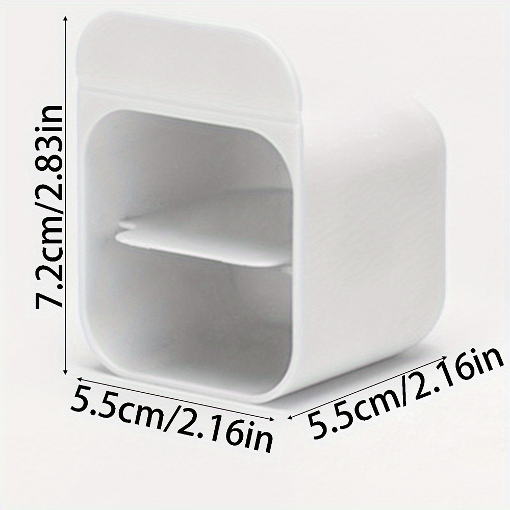 Desk Pen Holders, Plastic Desk Organizer Set, Adhesive Office Supplies Accessory for Desk