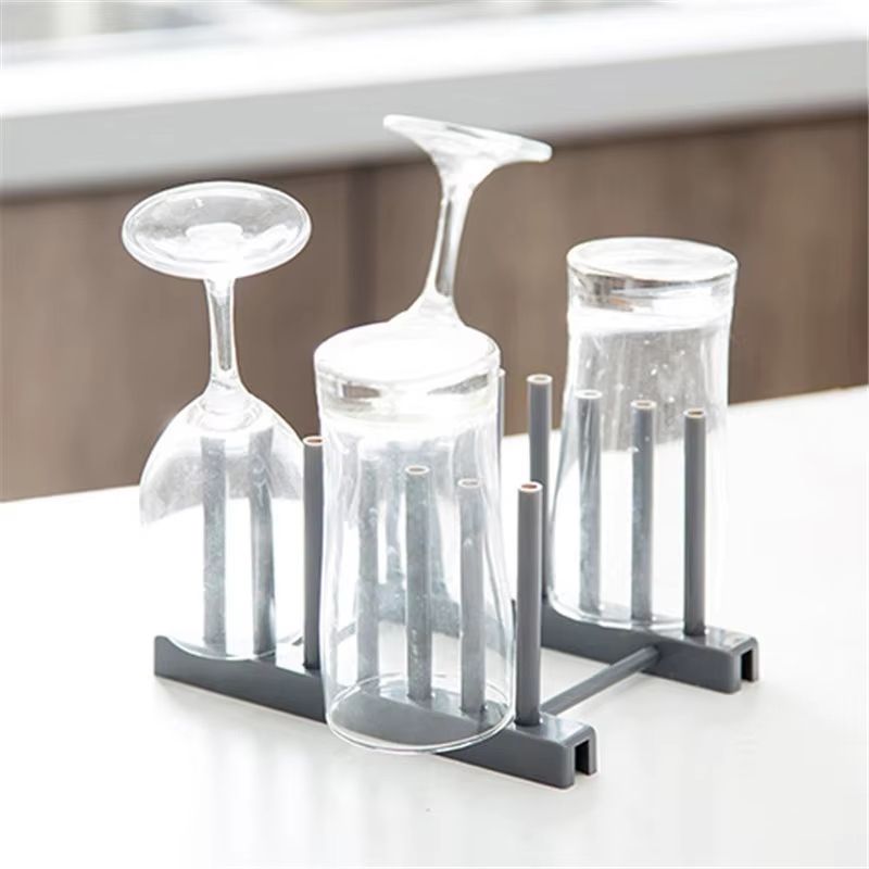 Stainless Steel Pot Lid and Utensil Organizer Rack for Kitchen Counter or Cabinet