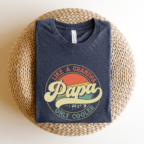 Funny Papa Shirt Best Dad Tee Fathers Day Gift
