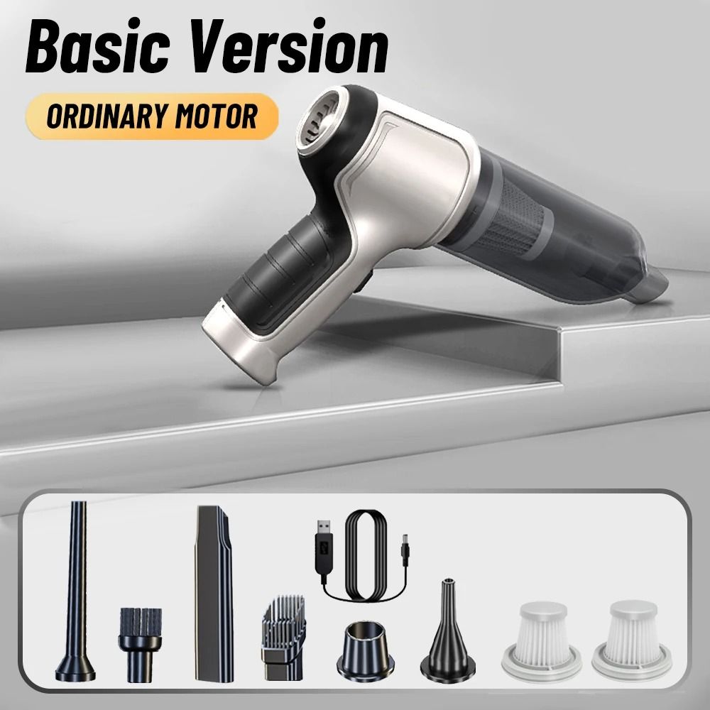 Car Vacuum Cleaner Powerful Wireless Handheld With Strong Suction
