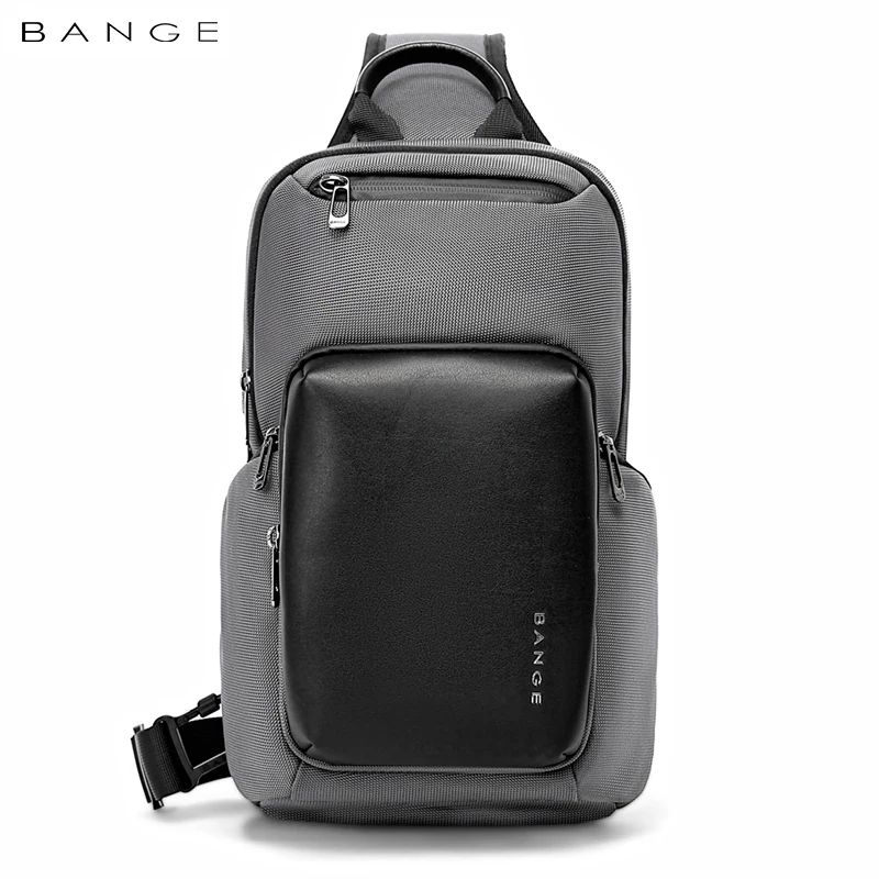 BANGE Waterproof Sling Bag Large Capacity Multifunction Crossbody