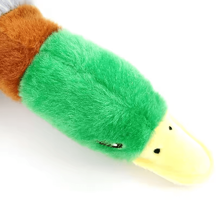Plush Squeaky Dog Toy Cute Duck With Rope for Chewing and Tooth Cleaning Pet Accessories