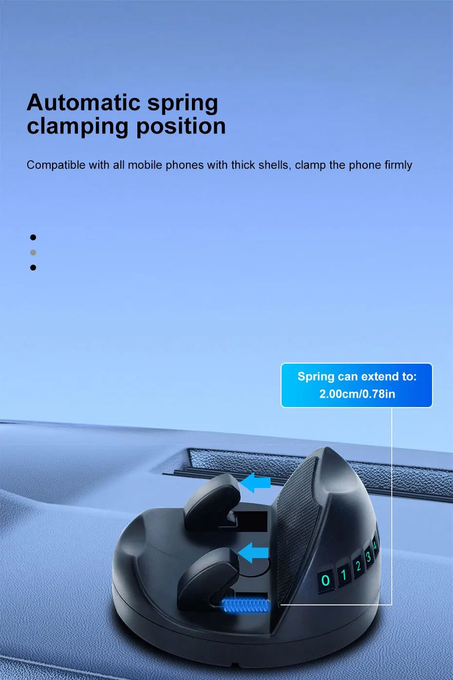 360 Degree Dashboard Car Phone Mount