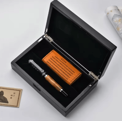 Duke Confucius Bamboo Calligraphy Fountain Pen – Classic Bent Nib Fountain Pen 1.2mm