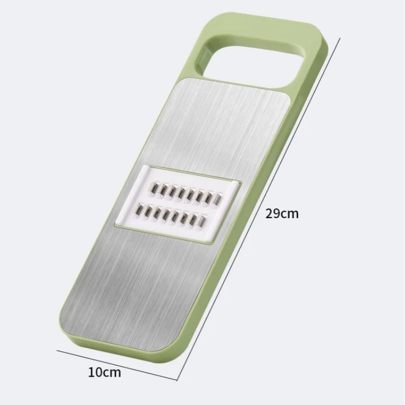Safe Manual Vegetable Slicer Cutter, Stainless Steel Potato Shredders, Garlic Carrot Grater Chopper