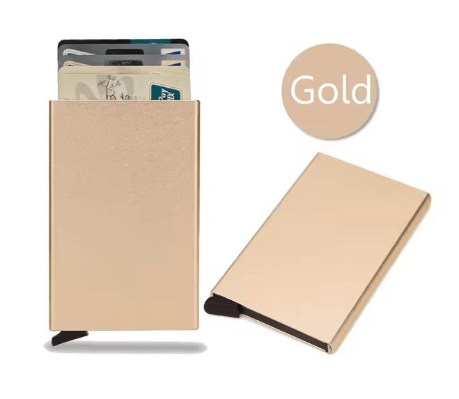Metal Slim RFID Card Wallet
