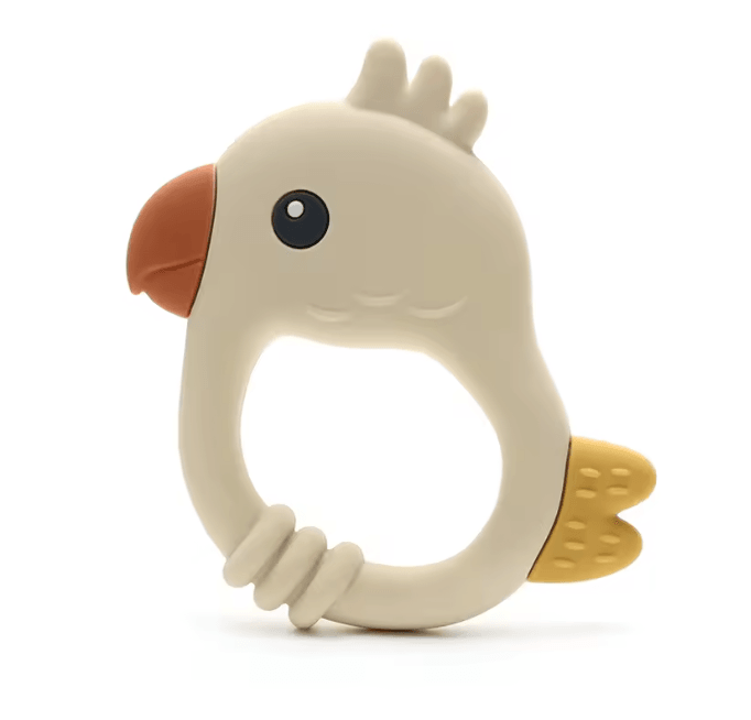 Parrot Silicone Baby Teether