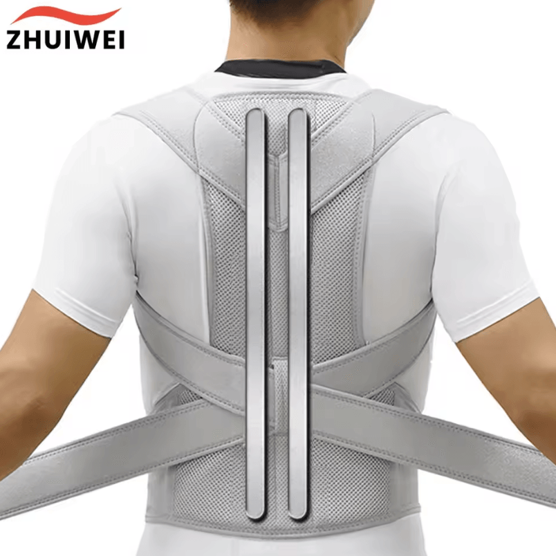 Upper Back Posture Corrector with Clavicle Support for Shoulder and Back Alignment