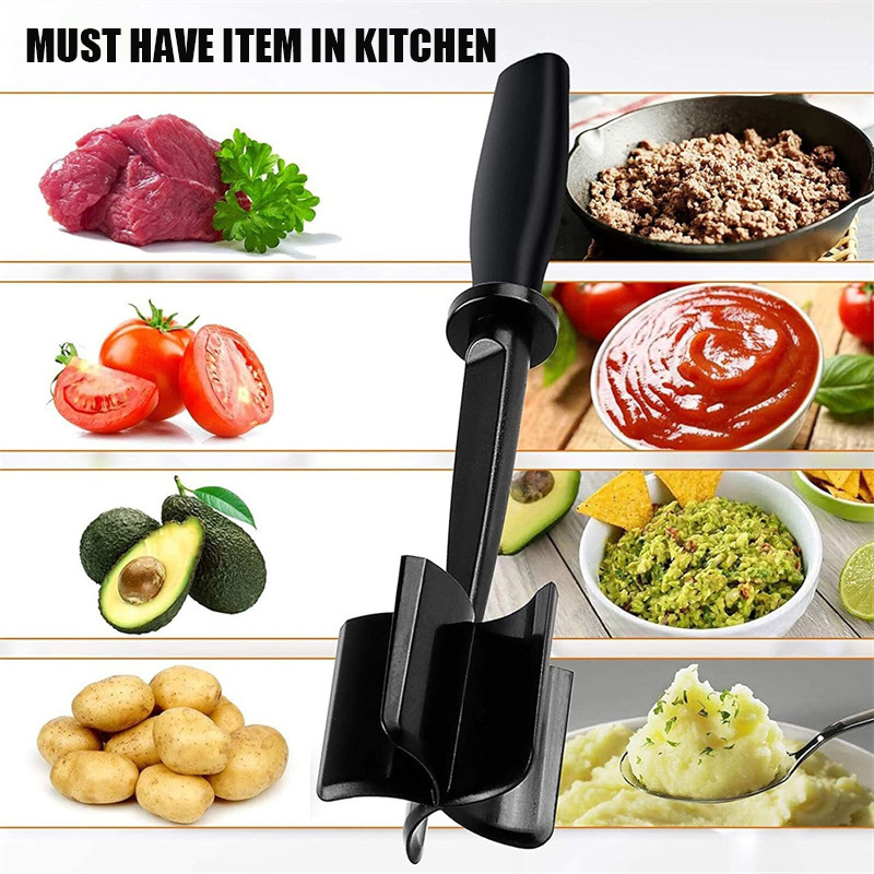 Handheld Meat Grinder, New Household Kitchen Meat Chopper, Spatula Meat Mashing Machine