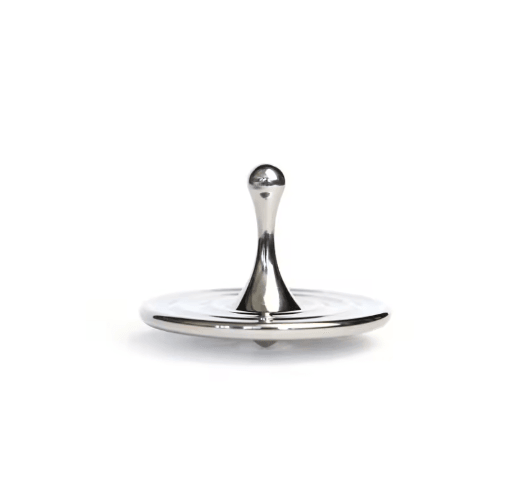 Teardrop Metal Fidget Spinner Premium Zinc Alloy Anxiety Relief Desk Toy