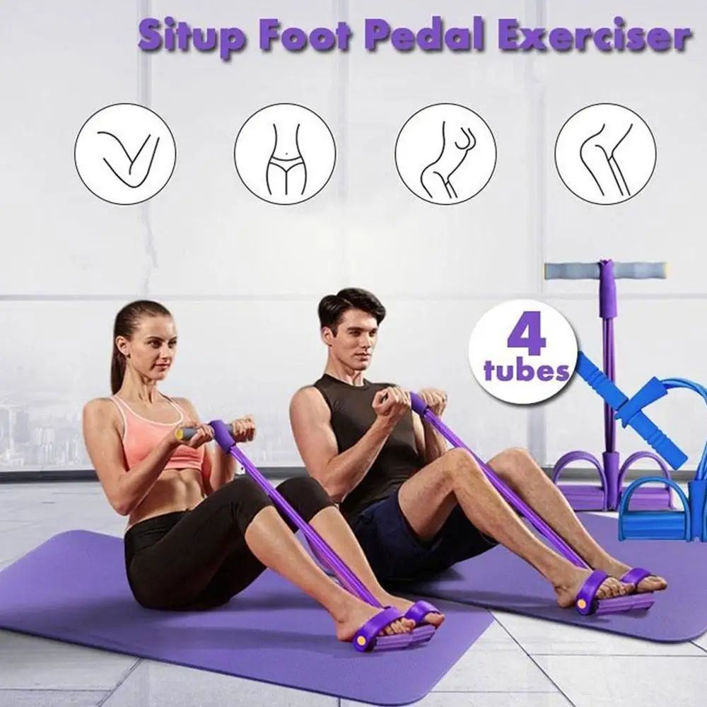 Pedal Resistance Band Exercise Trainer
