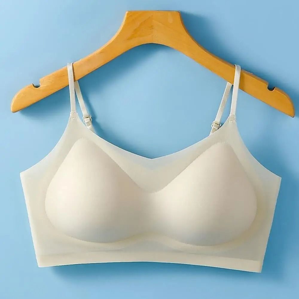 Ultra Thin Breathable Ice Silk Wireless Bra Seamless Cooling Bralette