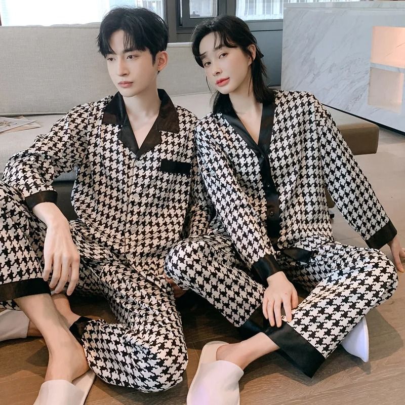 Midnight Silk Luxe Summer Couples Set