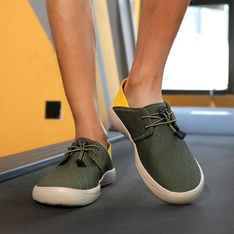 Men Mesh Casual Shoes Breathable Anti Slip Driving Sneakers