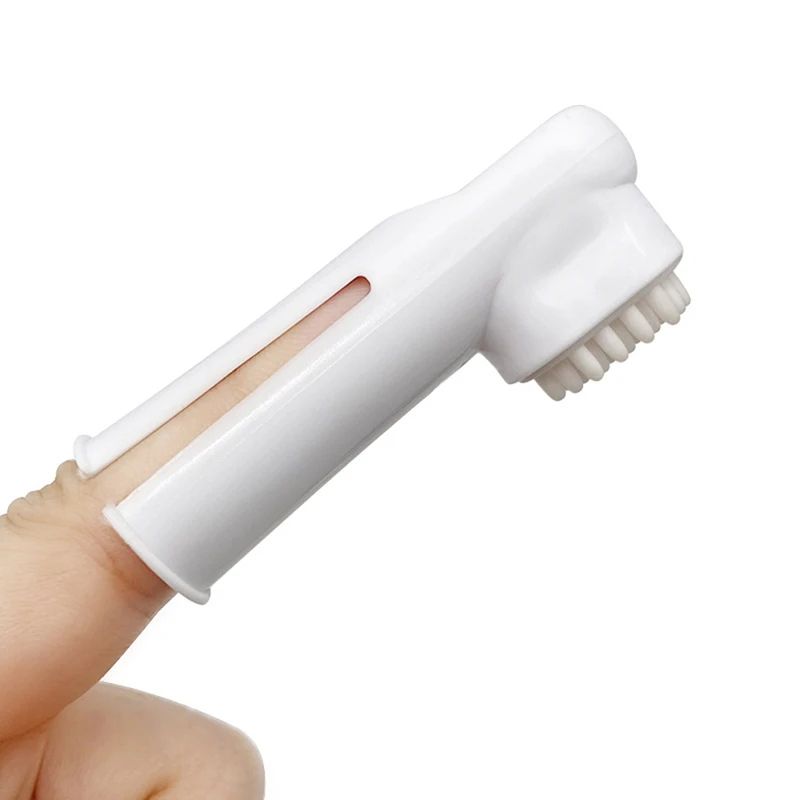 Dog Dental Care Kit Toothpaste Toothbrush And Finger Brush Set