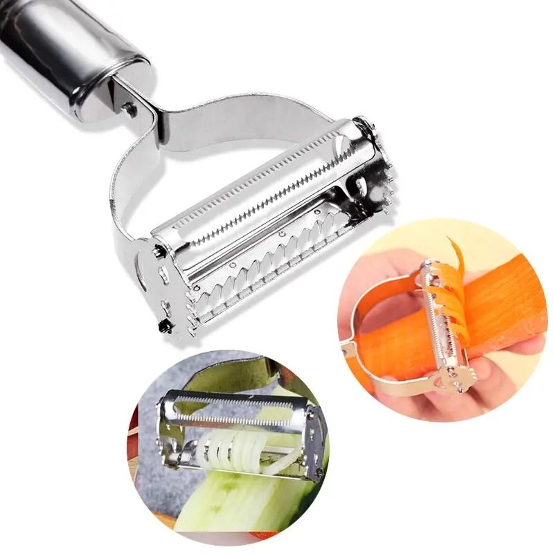 Stainless Steel Vegetable and Fruit Slicer Peeler