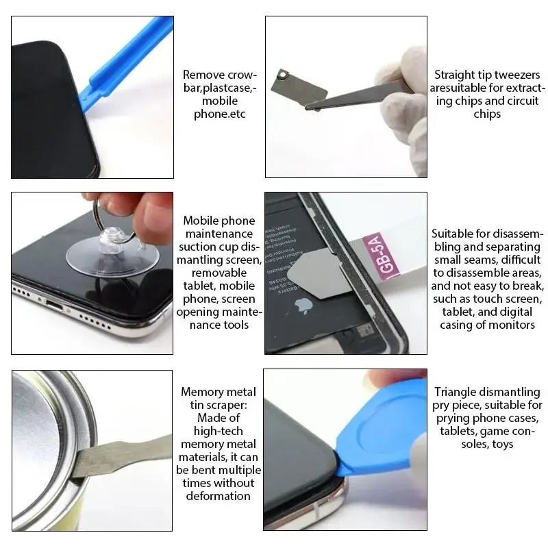 Mobile Phone Repair Tool Kit LCD Screen Opening Screwdriver Set