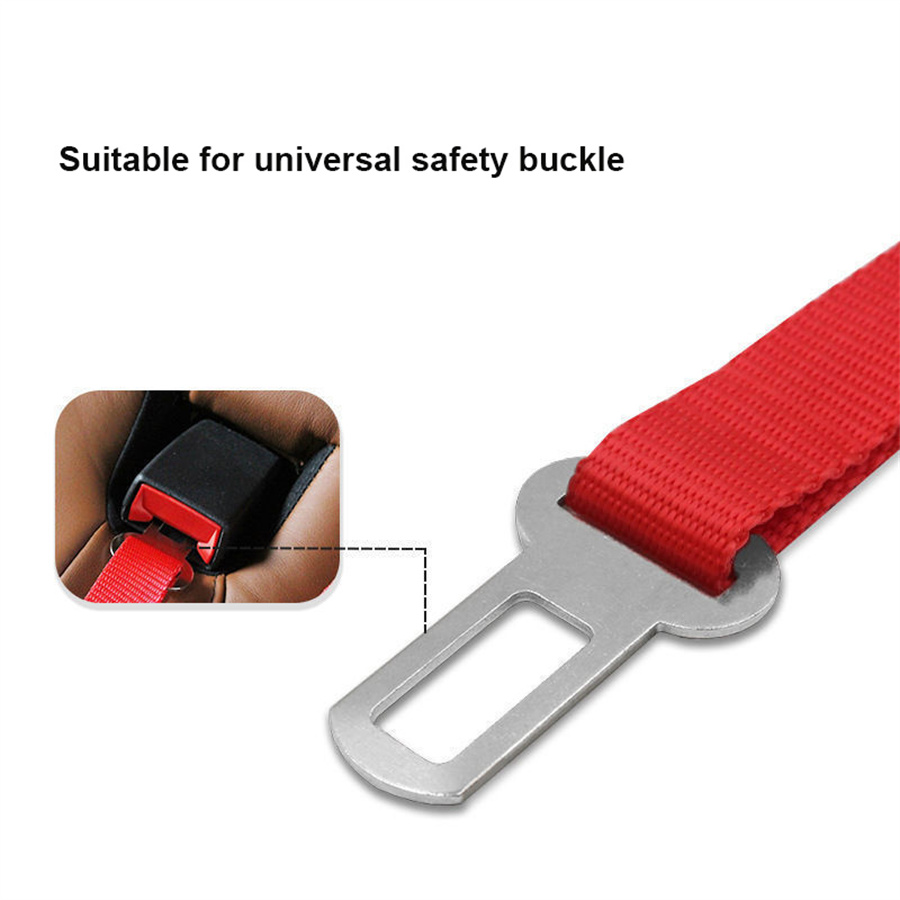 Adjustable Pet Cat Dog Car Seat Belt, Universal Safety Buckle, Adjustable Safety Rope, Dog Car Seat Belts Accessories