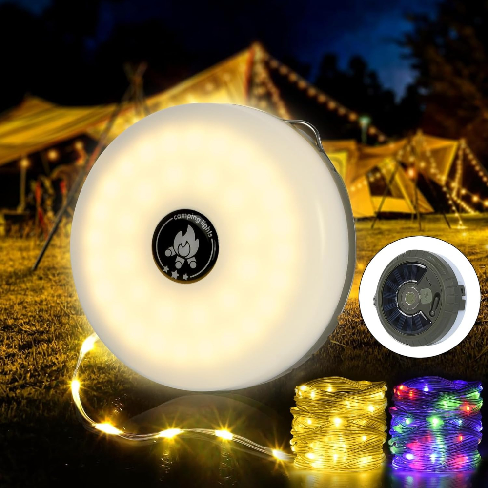 Camping Lights Emergency Light, USB Rechargeable Waterproof Camping Light for Outdoor, Emergency Night Lighting